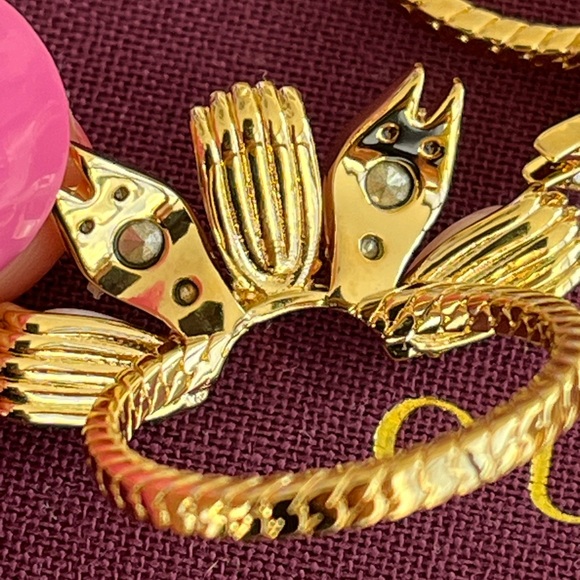 Gucci Pink Interlocking G Flower Ring - Picture 7 of 9